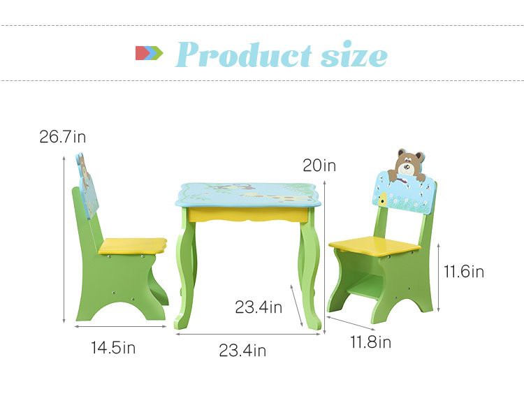 Colorful Kids Table And Chairs (15)