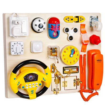 Papan Sibuk Roda Kemudi