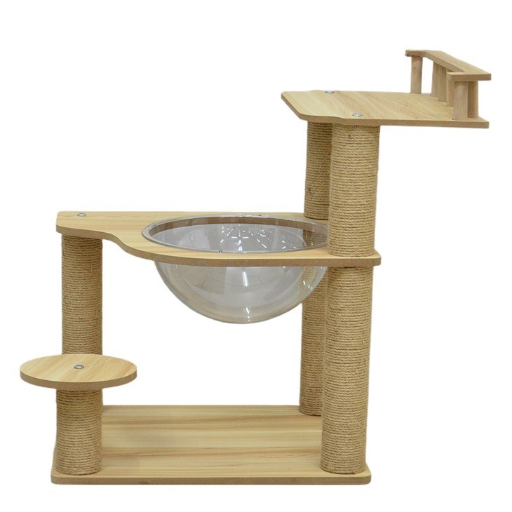 Wooden Cat Tower
